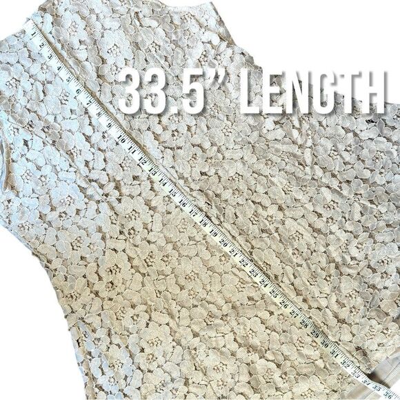 Koko Ailis Lace Mini Dress in Cream Sz 2X - Picture 7 of 9